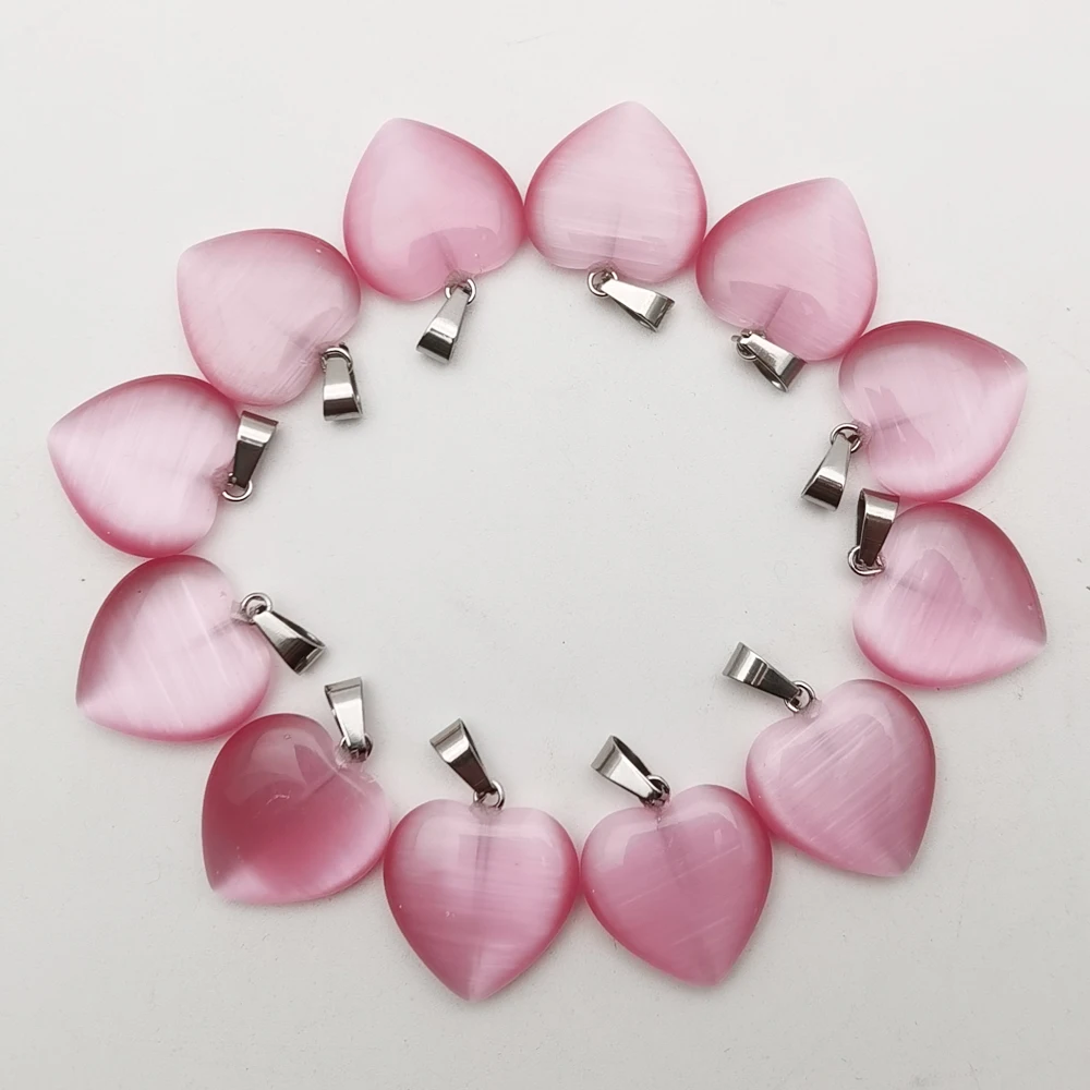 Fashion cat eye stone pendant 20MM heart Necklace for Jewelry making Charm accessories free shipping 12pc 24pc wholesale
Fashion cat eye stone pendant 20MM heart Necklace for Jewelry making Charm accessories free shipping 12pc 24pc wholesale