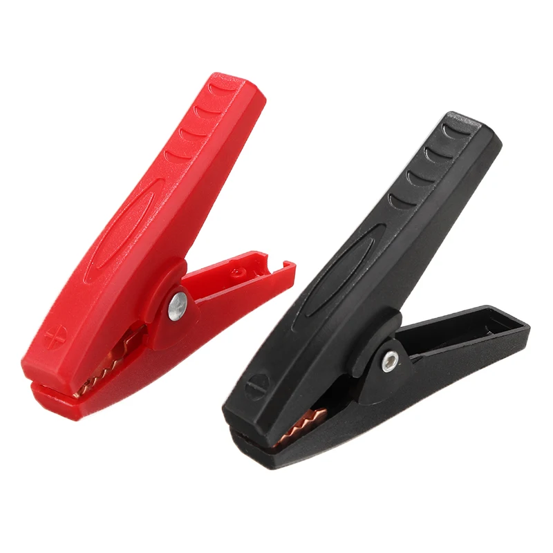2pcs Mayitr Electrical 100A Crocodile Alligator Clips Car Battery Insulated Clip Clamp Connector for Battery Chargers 9cm Length
2pcs Mayitr Electrical 100A Crocodile Alligator Clips Car Battery Insulated Clip Clamp Connector for Battery Chargers 9cm Length