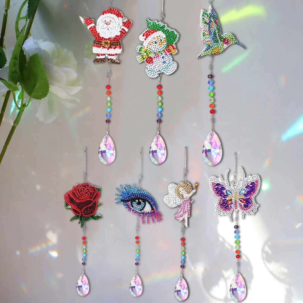 5D DIY Diamond Painting Sun Crystal Light Catching Wind Chimes Angel Tears Diamond Pendant Hanging Art Mosaic Kit Home Decor
5D DIY Diamond Painting Sun Crystal Light Catching Wind Chimes Angel Tears Diamond Pendant Hanging Art Mosaic Kit Home Decor