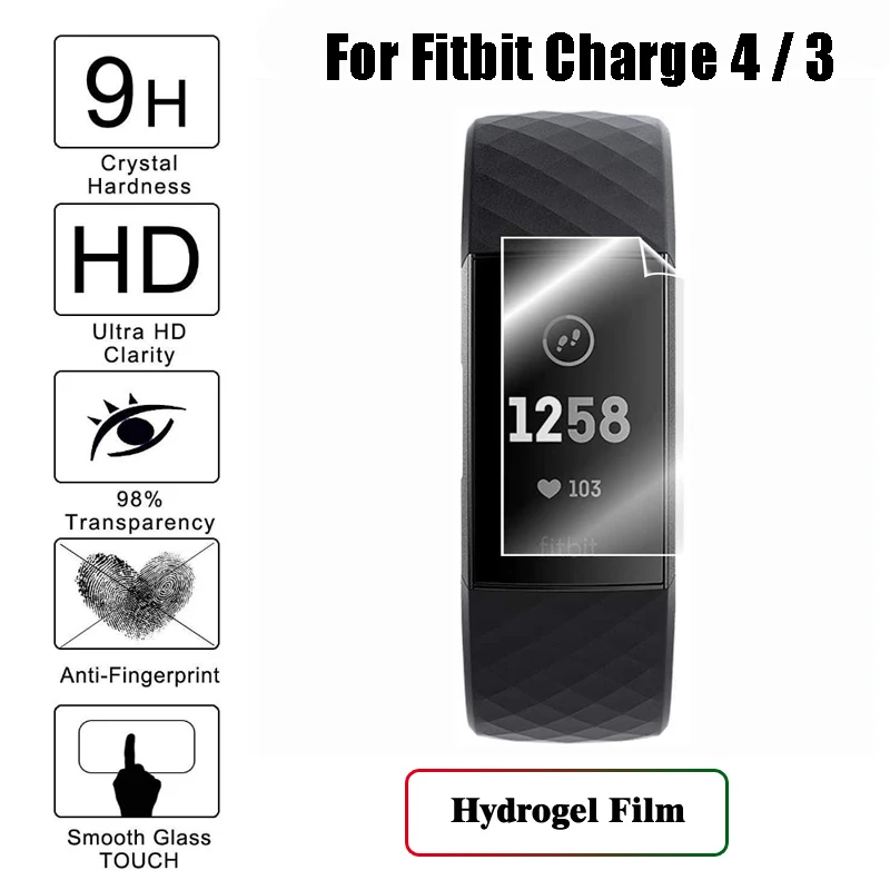 Full Cover Screen Protector for Fitbit Charge 4 TPU HD Protective Film For Fitbit Charge 3 Smart Watch Accessories
Full Cover Screen Protector for Fitbit Charge 4 TPU HD Protective Film For Fitbit Charge 3 Smart Watch Accessories