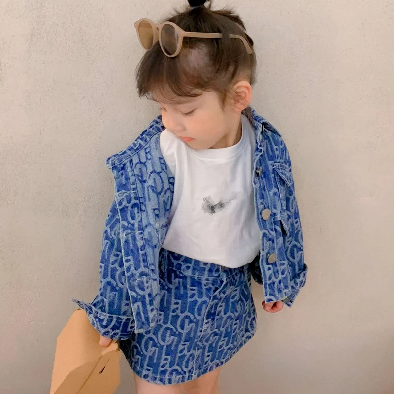 2 шт. / Компл. юбка для девочки детская одежда девочки костюм для девочки Комплекты одежды для маленьких девочек, повседневная джинсовая курт...
2 шт. / Компл. юбка для девочки детская одежда девочки костюм для девочки Комплекты одежды для маленьких девочек, повседневная джинсовая курт...