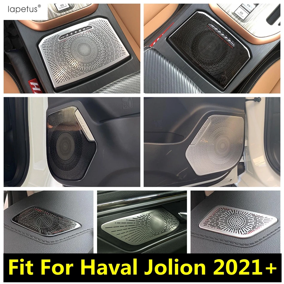 

For Haval Jolion 2021 2022 Car Door Handle Audio Speaker Front Air Outlet Horn Sound Loudspeaker Cover Trim Interior Accessories