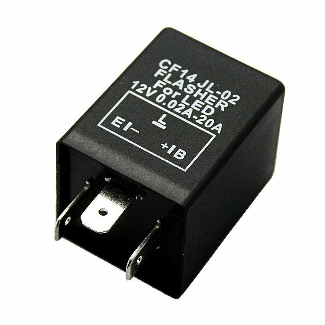 3 Pins Car Motorcycle Universal Adjustable LED Turn Signal Light Blinker Flasher Relay For Most 12V Car Motorcycle
3 Pins Car Motorcycle Universal Adjustable LED Turn Signal Light Blinker Flasher Relay For Most 12V Car Motorcycle