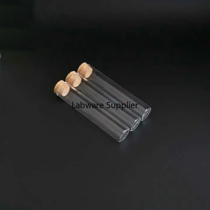 12pcs/lot 25*100mm Flat Bottom Glass Test Tube with Cork Stopper Cap for Kinds of Tests/Experiments 
12pcs/lot 25*100mm Flat Bottom Glass Test Tube with Cork Stopper Cap for Kinds of Tests/Experiments