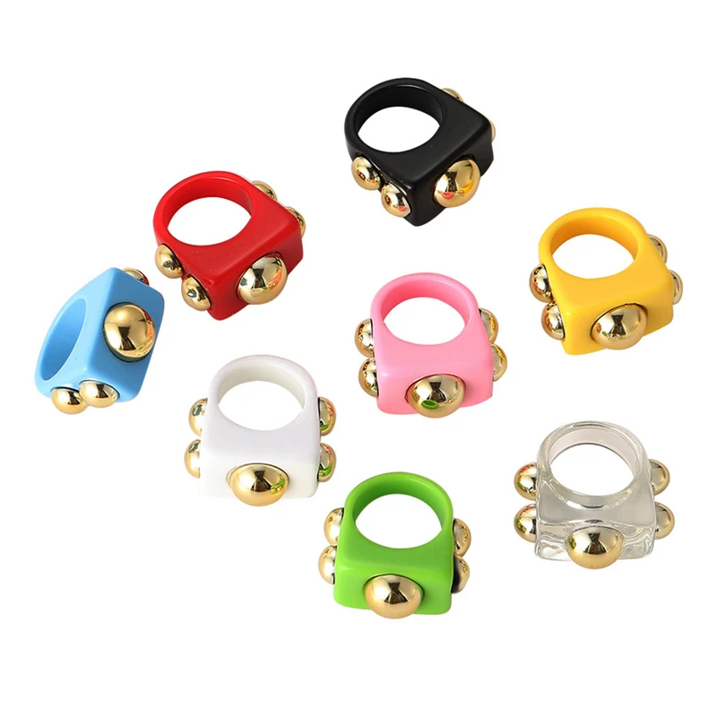 Candy Color Vintage Summer Aesthetic Metal Rings Acrylic Resin Square Ring For Women Girls Fashion Jewelry Accessories
Candy Color Vintage Summer Aesthetic Metal Rings Acrylic Resin Square Ring For Women Girls Fashion Jewelry Accessories