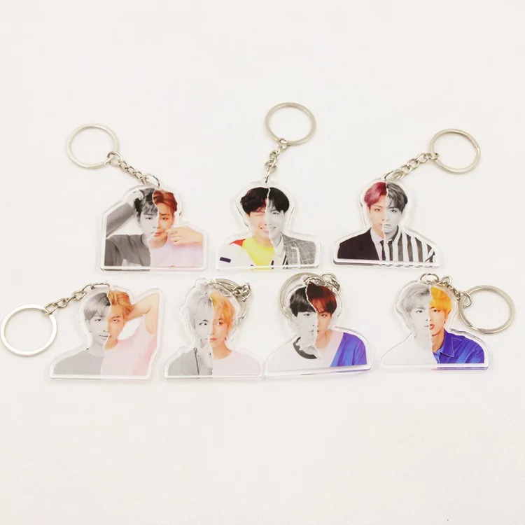 Оптовая продажа, двойной прозрачный акриловый брелок для ключей Kpop Idol Bangtan Boys с имитацией любви, милый подарок, аксессуары
Оптовая продажа, двойной прозрачный акриловый брелок для ключей Kpop Idol Bangtan Boys с имитацией любви, милый подарок, аксессуары