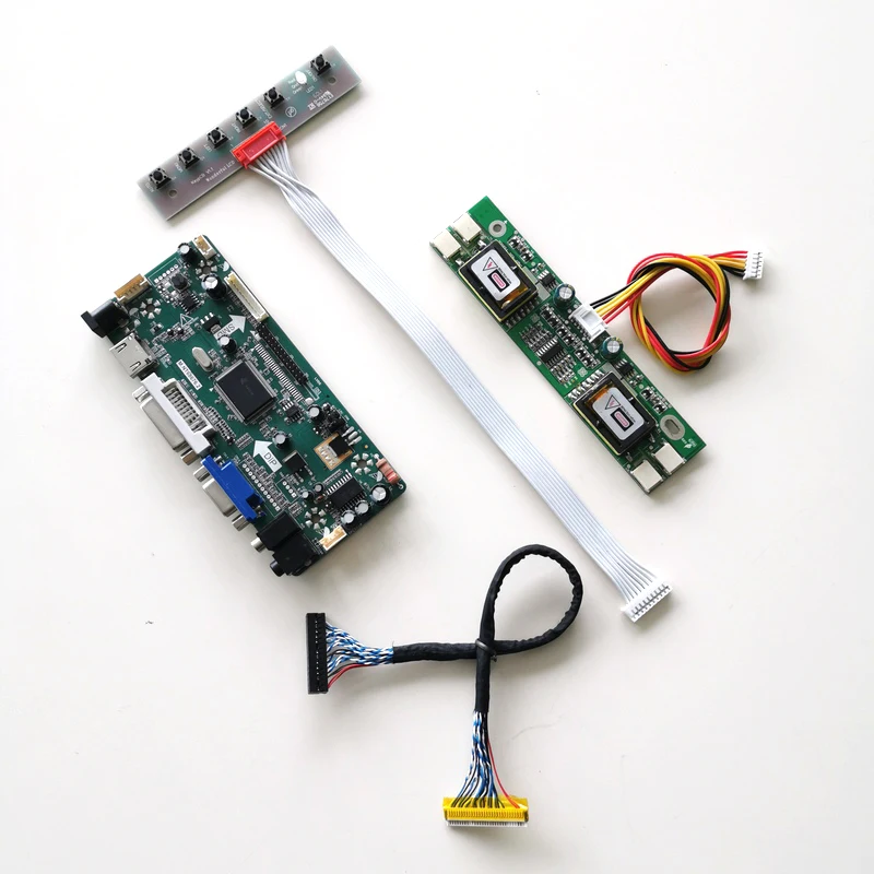 For LM170E01-A4/A5 LVDS 30Pin CCFL LCD monitor panel M.NT68676 screen controller drive board 1280*1024 17" VGA+DVI DIY kit
For LM170E01-A4/A5 LVDS 30Pin CCFL LCD monitor panel M.NT68676 screen controller drive board 1280*1024 17" VGA+DVI DIY kit