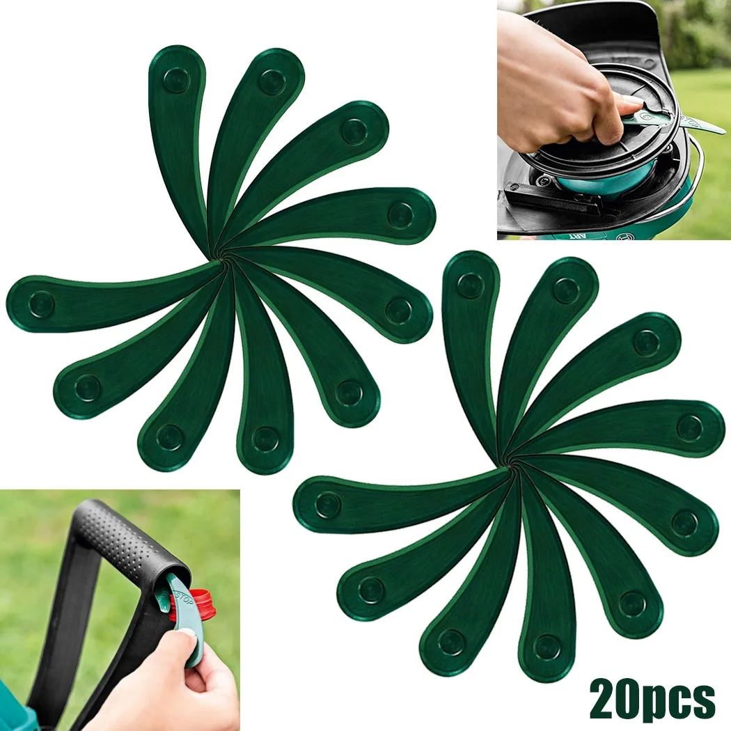 20pcs Grass Strimmer Trimmer DuraBlade Blades For Bosch ART23-18LI ART26-18LI Grass Trimmer Garden Timmer Garden Outdoors New
20pcs Grass Strimmer Trimmer DuraBlade Blades For Bosch ART23-18LI ART26-18LI Grass Trimmer Garden Timmer Garden Outdoors New