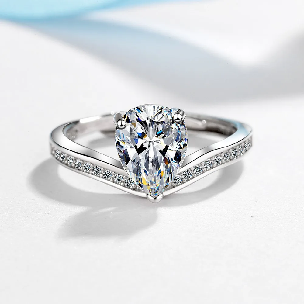 2021 Classic 925 Sterling Silver Zircon Water Drop Wedding Jewelry Rings Engagement For Women Girls jz003
2021 Classic 925 Sterling Silver Zircon Water Drop Wedding Jewelry Rings Engagement For Women Girls jz003