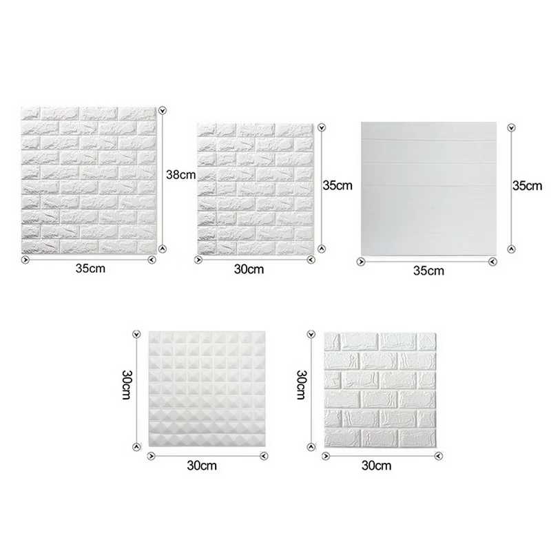3D Brick Wall Stickers DIY Decor Self-Adhesive Waterproof Wallpaper For Kids Room Bedroom 3D Wall Sticker Brick
3D Brick Wall Stickers DIY Decor Self-Adhesive Waterproof Wallpaper For Kids Room Bedroom 3D Wall Sticker Brick