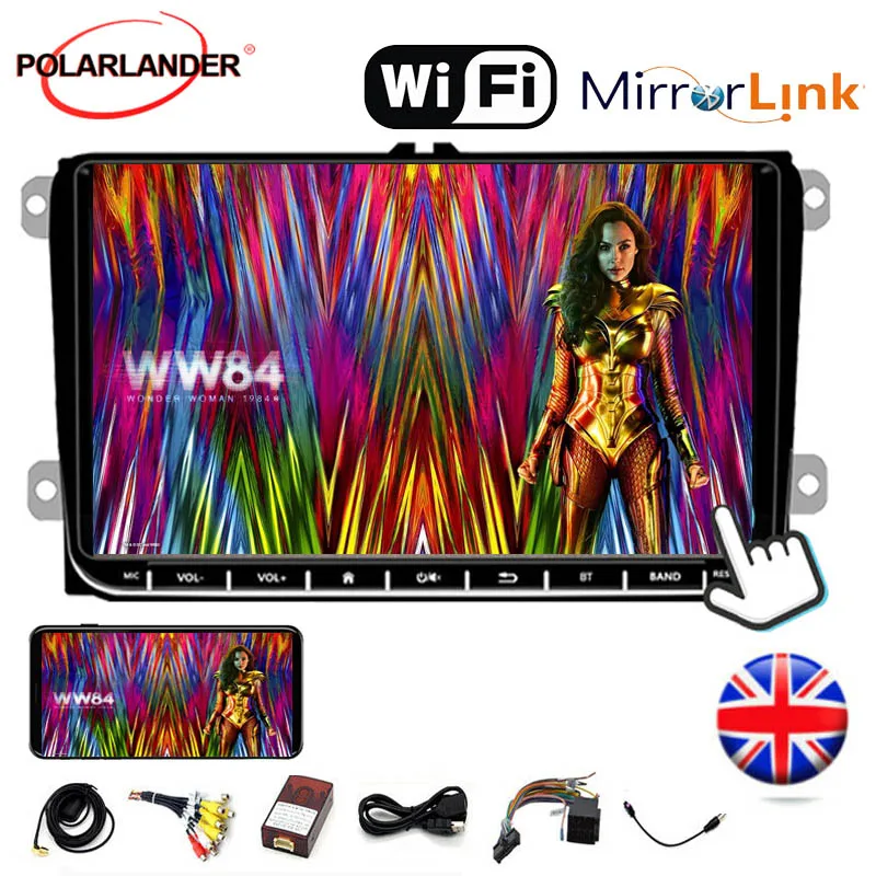 WIFI Mirror Link 2 Din 9" Car Radio for Android 9 Iphone Multimedia GPS Navigation For Bora Golf VW Polo Passat B6 B7 Touran MP5
WIFI Mirror Link 2 Din 9" Car Radio for Android 9 Iphone Multimedia GPS Navigation For Bora Golf VW Polo Passat B6 B7 Touran MP5