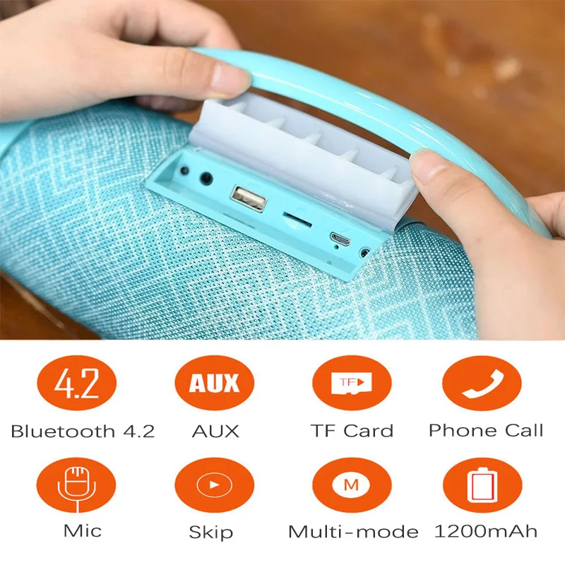 TG136 LED flashlight bluetooth stereo speaker portable subwoofer dual diaphragm wireless portable speaker support FM TF
TG136 LED flashlight bluetooth stereo speaker portable subwoofer dual diaphragm wireless portable speaker support FM TF