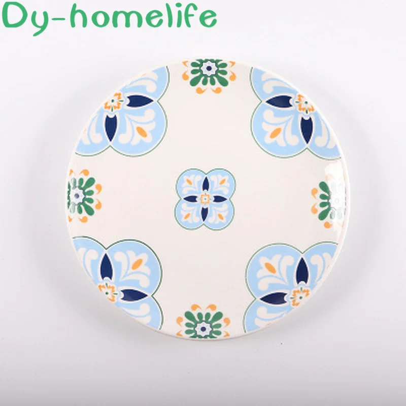 8 Inch Creative Flower Round Ceramic Plate Home Kitchen Supplies Hotel Restaurant Bone China Western Salad Dishware Tableware
8 Inch Creative Flower Round Ceramic Plate Home Kitchen Supplies Hotel Restaurant Bone China Western Salad Dishware Tableware