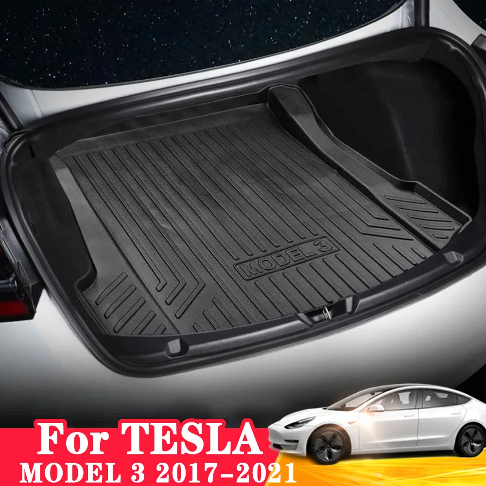 Напольный коврик для багажника автомобиля Tesla Model 3 TPE, любой погоды, подкладка для груза, задний поднос для груза, черная защита, модель 3 2021
Напольный коврик для багажника автомобиля Tesla Model 3 TPE, любой погоды, подкладка для груза, задний поднос для груза, черная защита, модель 3 2021