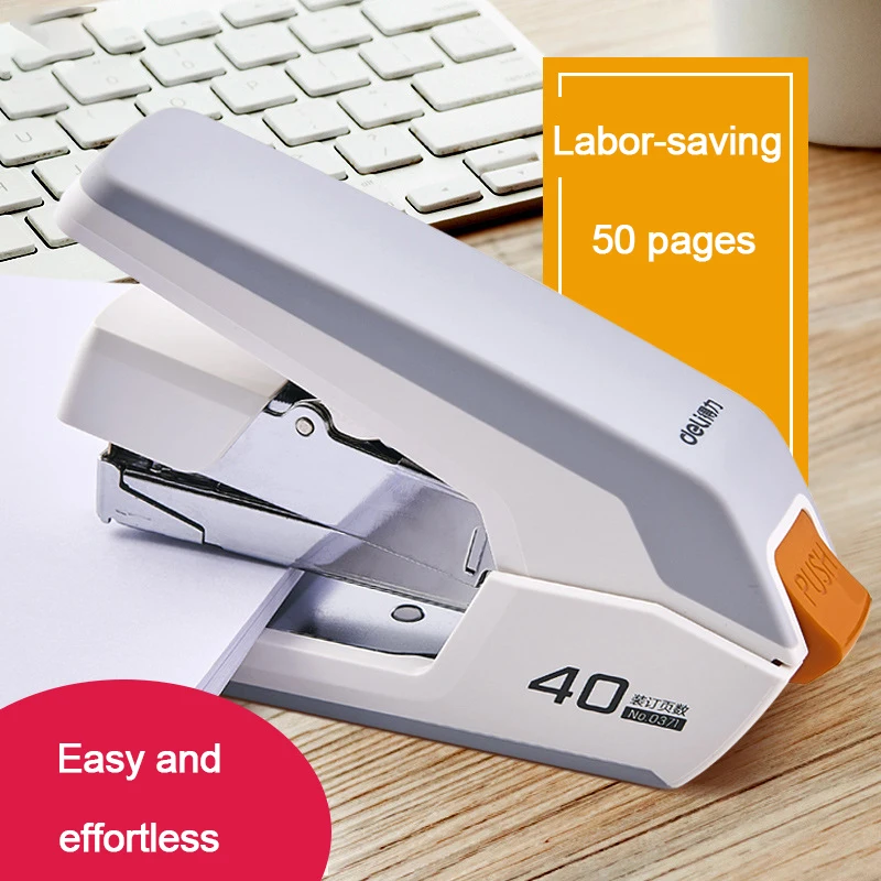 Heavy Duty Stapler Effortless Paper Stapling Machine 50 Sheet School Stationery Binding Machine Office Bookbinding Supplies
Heavy Duty Stapler Effortless Paper Stapling Machine 50 Sheet School Stationery Binding Machine Office Bookbinding Supplies