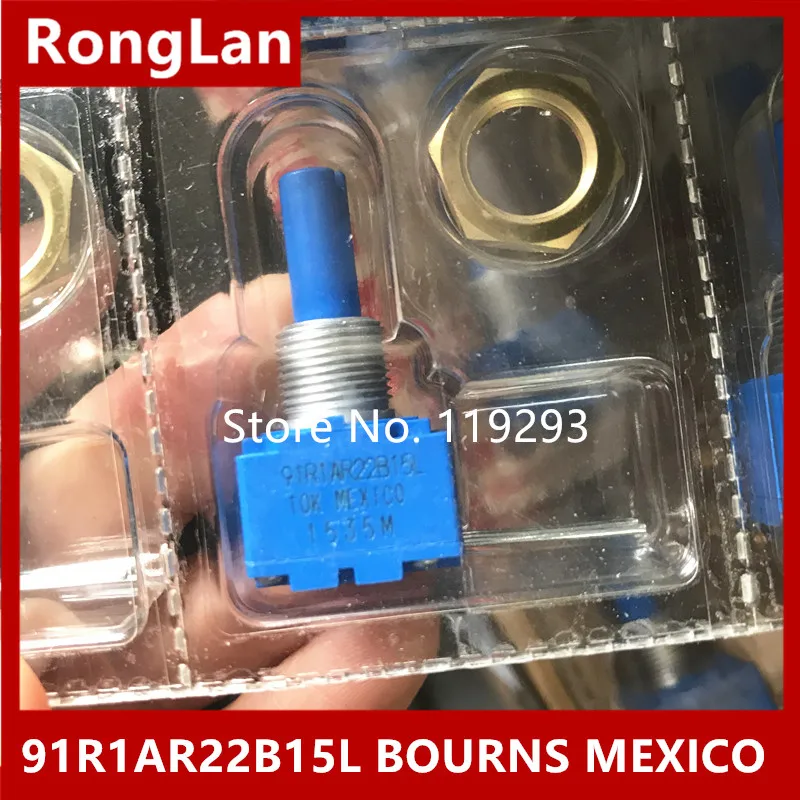 NEW original 91R1AR22B15L 91R1AR22B15 10K MEXICO import sealed single linked potentiometer environmental unleaded--5pcs/lot
NEW original 91R1AR22B15L 91R1AR22B15 10K MEXICO import sealed single linked potentiometer environmental unleaded--5pcs/lot