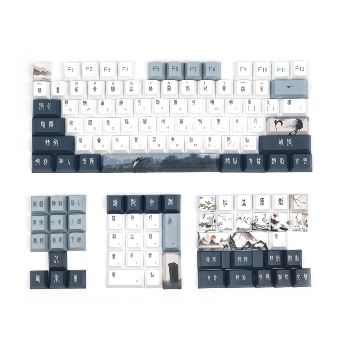 113Pcs Cherry Profile PBT Dye-Sub Keycaps Supplement Kit For 61/64/68/87/96/104/108 Custom Mechanical Gaming Keyboard
113Pcs Cherry Profile PBT Dye-Sub Keycaps Supplement Kit For 61/64/68/87/96/104/108 Custom Mechanical Gaming Keyboard