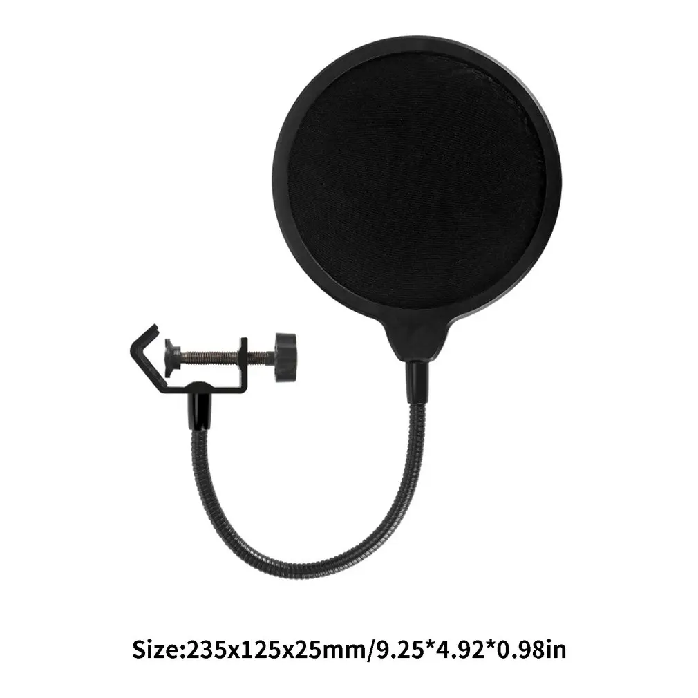 For Yeti Dedicated Microphone Pop Filter Large Double-Layer U-Type Microphone Recording With Anti-Spray Spray Network
For Yeti Dedicated Microphone Pop Filter Large Double-Layer U-Type Microphone Recording With Anti-Spray Spray Network