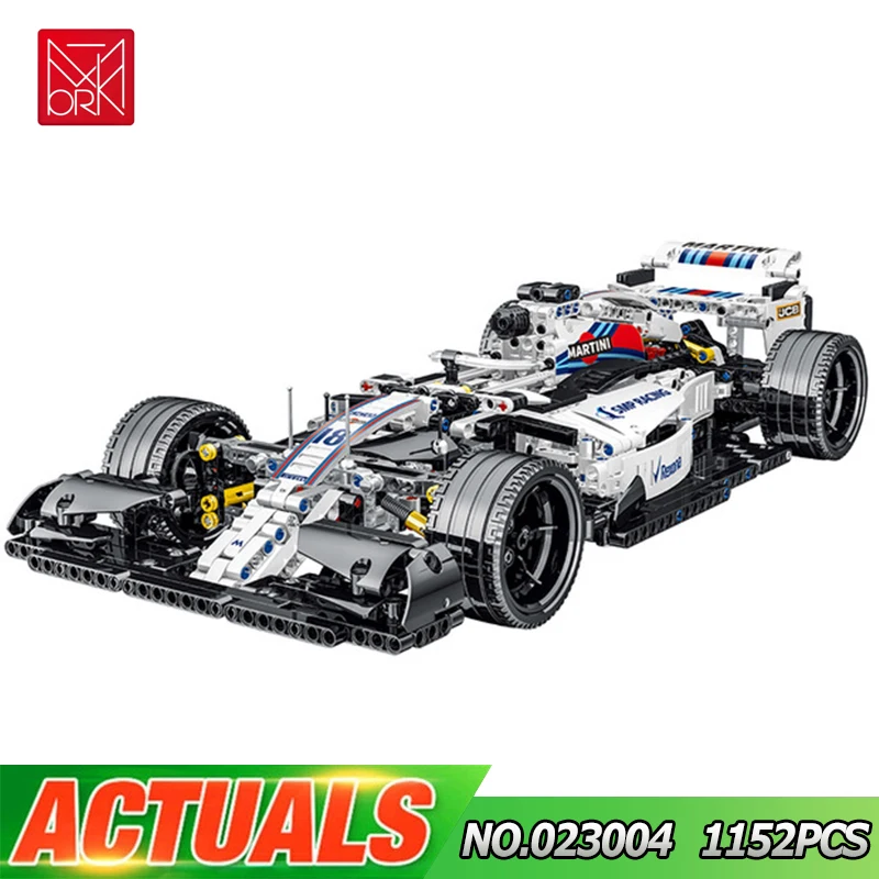 MOC 023004 Technology Series F1 Sports Car Building Blocks 1152pcs Car Simulation 1:14 Model F1 Alternate Bricks Toys Gift
MOC 023004 Technology Series F1 Sports Car Building Blocks 1152pcs Car Simulation 1:14 Model F1 Alternate Bricks Toys Gift