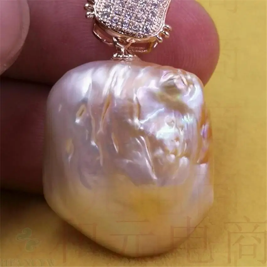 20-25MM Huge Baroque Purple pearl pendant natural gorgeous classic elegant 18K flawless
20-25MM Huge Baroque Purple pearl pendant natural gorgeous classic elegant 18K flawless