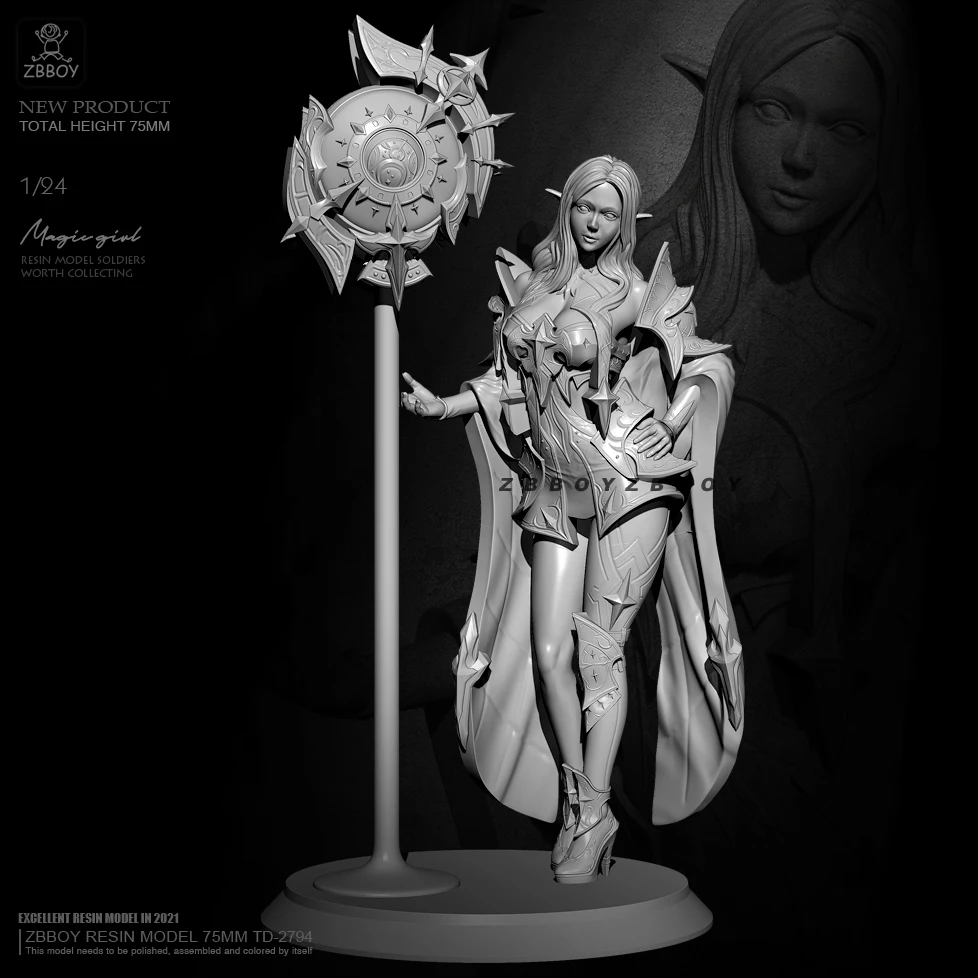 Наборы моделей из смолы 1/24, 75 мм, бесцветные, самосборные, TD-2794 
Наборы моделей из смолы 1/24, 75 мм, бесцветные, самосборные, TD-2794