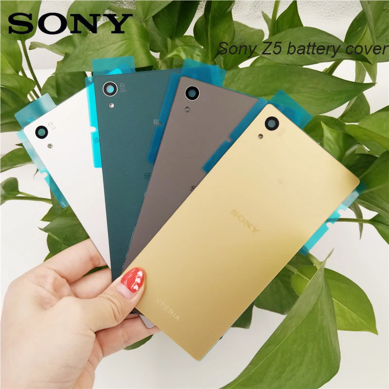 Original Sony Xperia Z5 Glass Back Housing Cover For Sony E6603 E6633 E6653 E6683 Battery Rear Door Case With Adhesive Stickers
Original Sony Xperia Z5 Glass Back Housing Cover For Sony E6603 E6633 E6653 E6683 Battery Rear Door Case With Adhesive Stickers