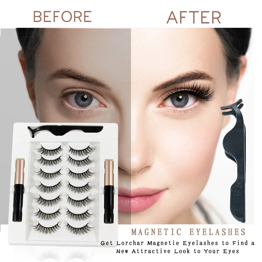 Magnetic Eyelashes 3D Mink False Lashes Waterproof Liquid Tweezers And Eyeliner Set Long Lasting Eyelashes Makeup
Magnetic Eyelashes 3D Mink False Lashes Waterproof Liquid Tweezers And Eyeliner Set Long Lasting Eyelashes Makeup
