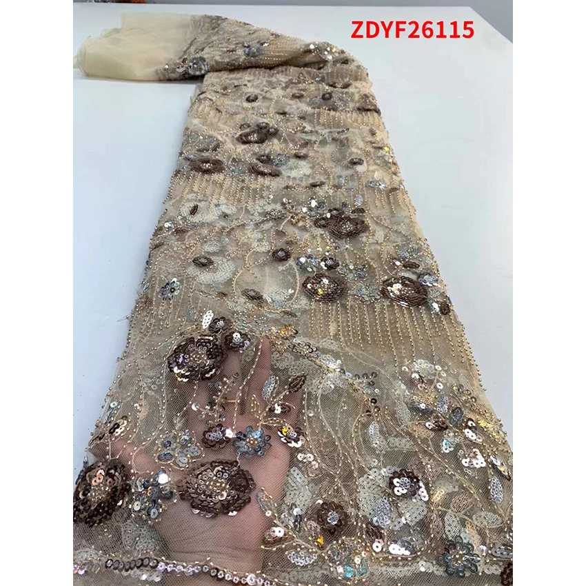 Bright African French Lace Sewing Textiles Clothes Fine Ankara Tulle Net With Beads Sequins For Wedding Fabric ZDYF26112 B
Bright African French Lace Sewing Textiles Clothes Fine Ankara Tulle Net With Beads Sequins For Wedding Fabric ZDYF26112 B