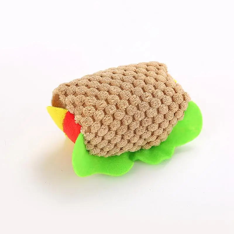 2pcs Pet Hamburger Cat Toy Lovely Realistic Pet Plush Toy Cats Playing Interactive Toys Chew Toy Cat Play Toy Pet supplier tf
2pcs Pet Hamburger Cat Toy Lovely Realistic Pet Plush Toy Cats Playing Interactive Toys Chew Toy Cat Play Toy Pet supplier tf