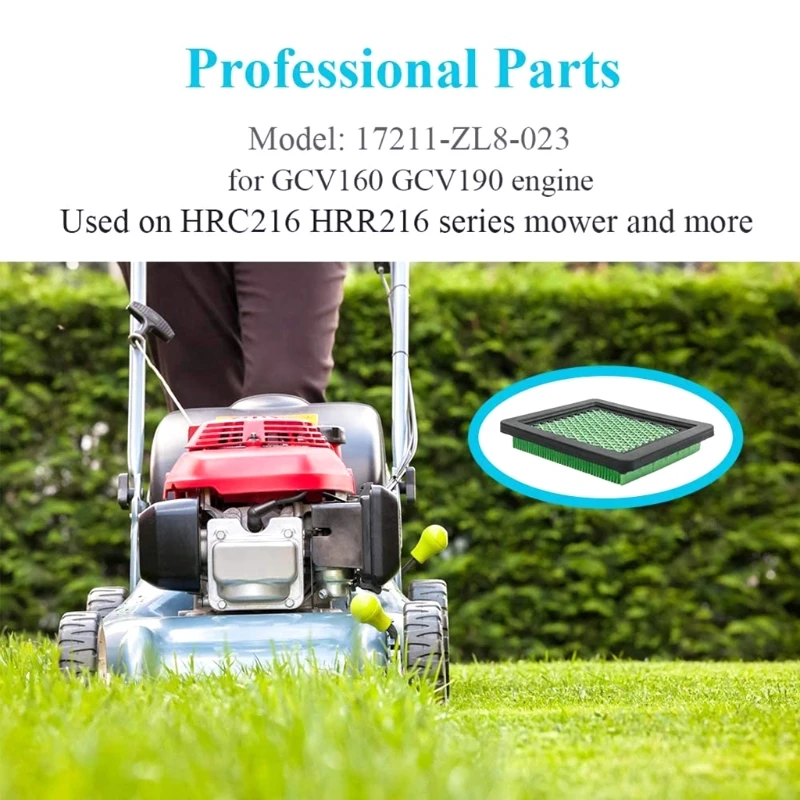 Larger Filter Area for Most Lawn Mower/ Tractor Filter Cleaner Sponge Filter for 10 17211-zl8-023 Grass Pusher
Larger Filter Area for Most Lawn Mower/ Tractor Filter Cleaner Sponge Filter for 10 17211-zl8-023 Grass Pusher