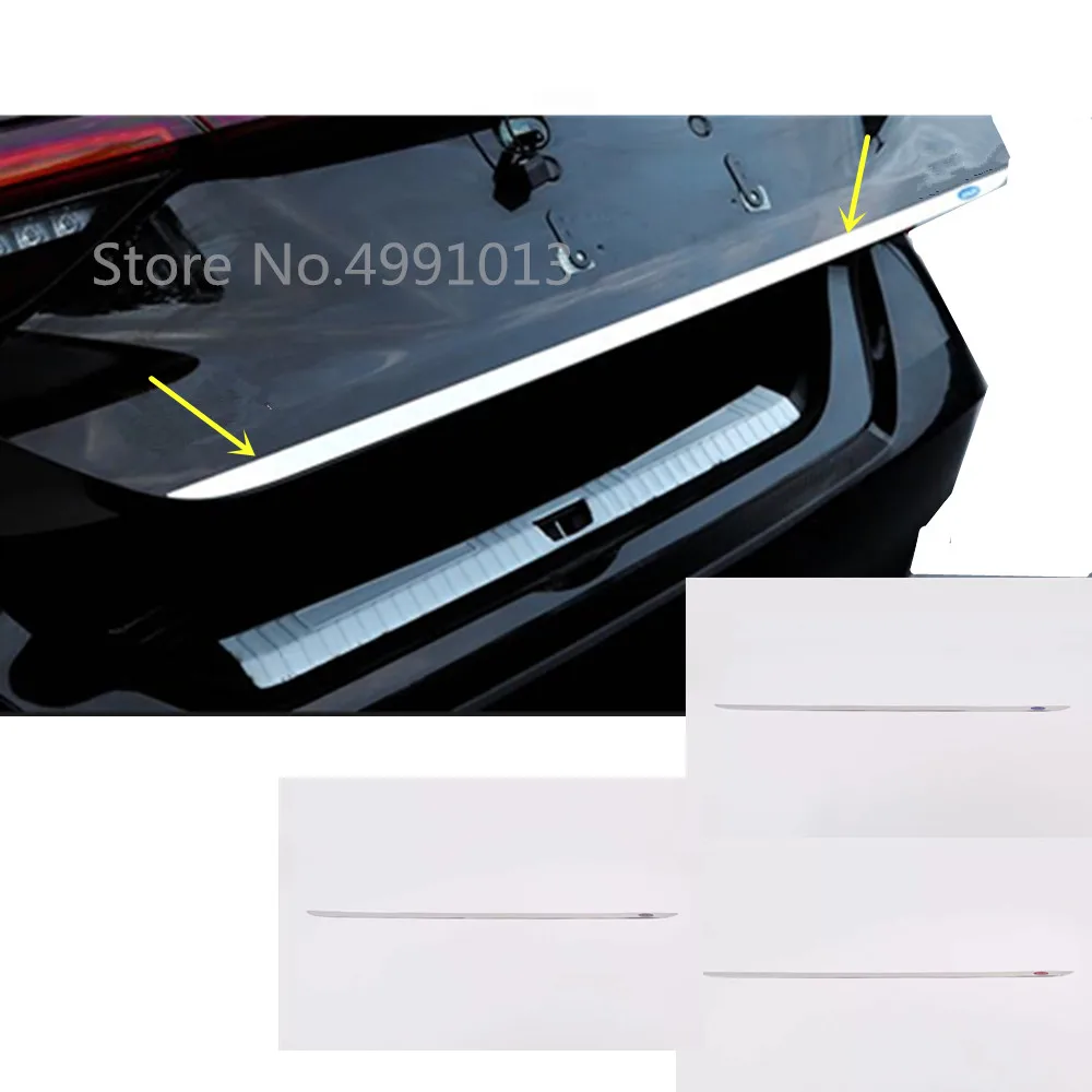 Для Toyota Avalon XX50 2018 2019 2020 Автомобильная задняя дверь из нержавеющей стали номерной знак задняя дверь бампер рамка пластина отделка багажника 
Для Toyota Avalon XX50 2018 2019 2020 Автомобильная задняя дверь из нержавеющей стали номерной знак задняя дверь бампер рамка пластина отделка багажника