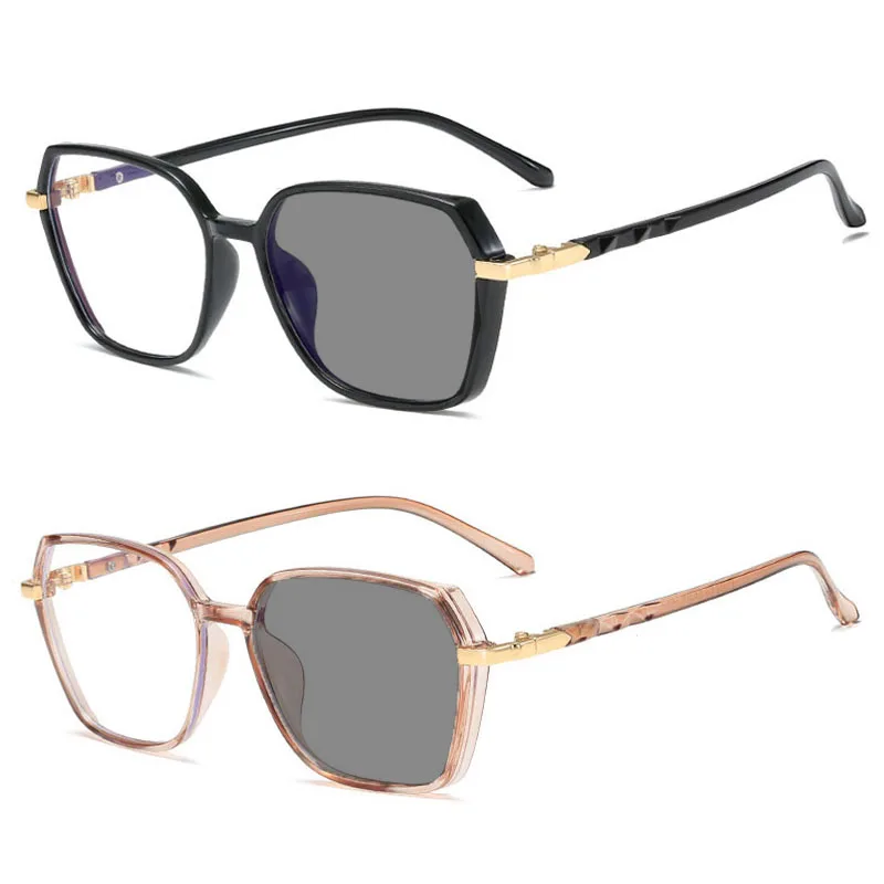Fashion Photochromic Myopia Glasses High Quality Polygon Spectacle Frame Minus Diopter -0.5 To -6.0 Presbyopia Eyeglasses Unisex
Fashion Photochromic Myopia Glasses High Quality Polygon Spectacle Frame Minus Diopter -0.5 To -6.0 Presbyopia Eyeglasses Unisex
