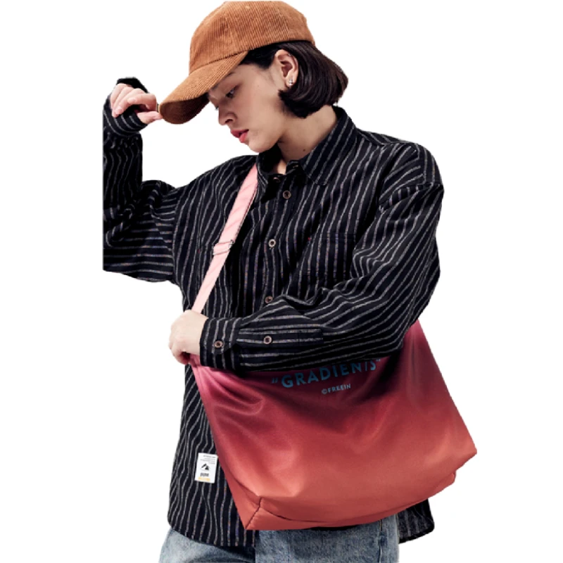 FREEIN Fashion Shoulder Bag Diagonal Oxfordbag Tote Street Sport Large Capacity Red Gradient Printed Crossbody Women Summer New
FREEIN Fashion Shoulder Bag Diagonal Oxfordbag Tote Street Sport Large Capacity Red Gradient Printed Crossbody Women Summer New