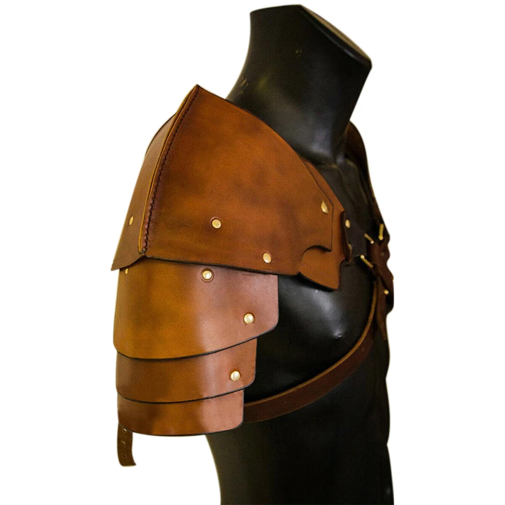 Artificial Leather Multilayer Durable Adult Shoulder Armor Stage Performance Medieval Vintage Pauldrons Party Cosplay Costume
Artificial Leather Multilayer Durable Adult Shoulder Armor Stage Performance Medieval Vintage Pauldrons Party Cosplay Costume