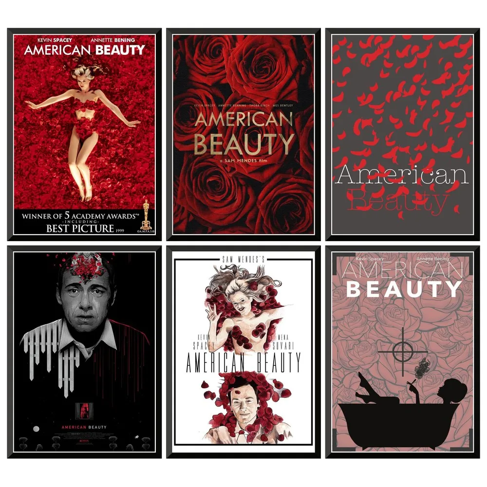 American Beauty Movie Poster Vintage Poster Wall Stickers For Home Bar Cafe 42X30cm
American Beauty Movie Poster Vintage Poster Wall Stickers For Home Bar Cafe 42X30cm
