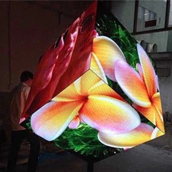 

P3 P4 P5 P6 P7.62 P10 Indoor Full Color LED Cube Display Screen