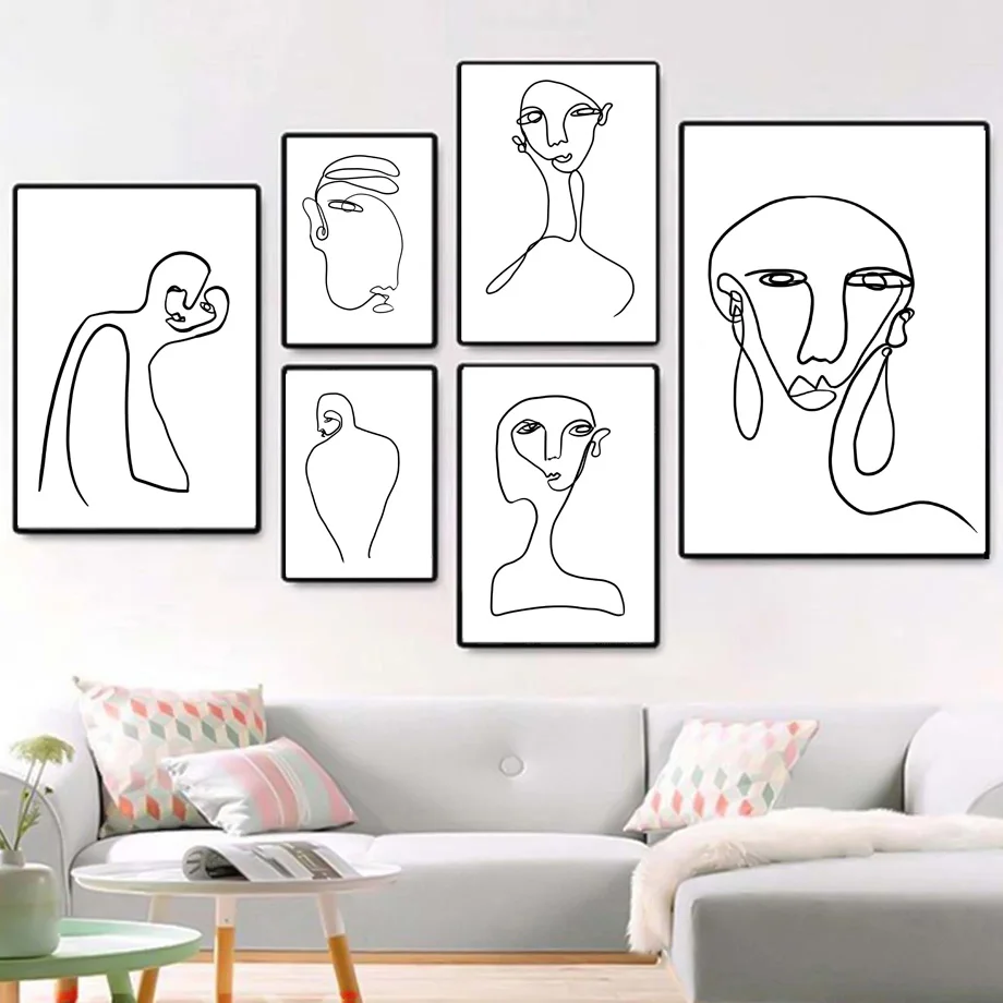 Line Nude Women Face Brow Phiz Abstract Wall Art Canvas Painting Nordic Posters And Prints Wall Pictures For Living Room Decor
Line Nude Women Face Brow Phiz Abstract Wall Art Canvas Painting Nordic Posters And Prints Wall Pictures For Living Room Decor