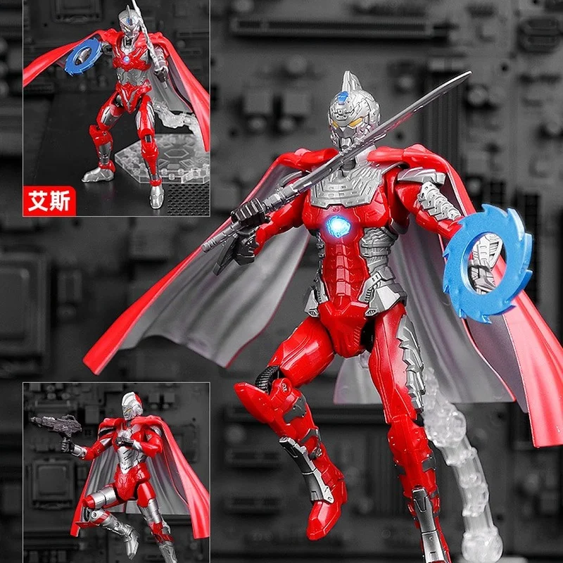 Bandai Japan Anime Ultraman Hand-made Model Toys First Generation Seventh Super Action Figure Deformation Mecha Set
Bandai Japan Anime Ultraman Hand-made Model Toys First Generation Seventh Super Action Figure Deformation Mecha Set