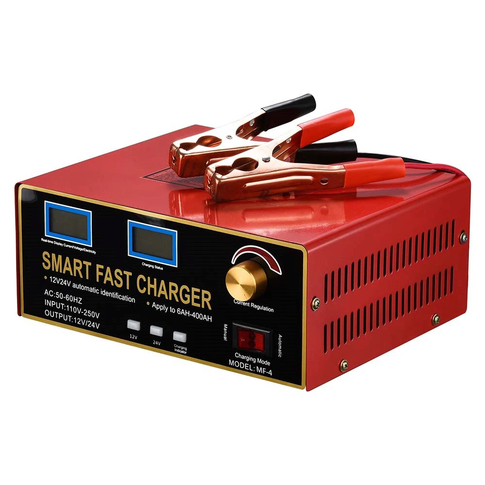 Solar Battery Charger 12V 23A 24V 18A Lead-acid Battery Charger Automatic Car Charger For Car, Motorcycle, Truck, Scooter
Solar Battery Charger 12V 23A 24V 18A Lead-acid Battery Charger Automatic Car Charger For Car, Motorcycle, Truck, Scooter