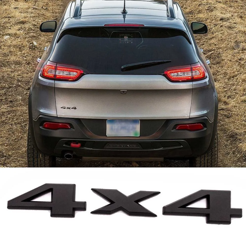 Matte Black 4X4 Off-Road Emblem Rear Trunk Badge For Jeep Cherokee Compass Exterior Accessories Ниссан Кашкай J10
Matte Black 4X4 Off-Road Emblem Rear Trunk Badge For Jeep Cherokee Compass Exterior Accessories Ниссан Кашкай J10