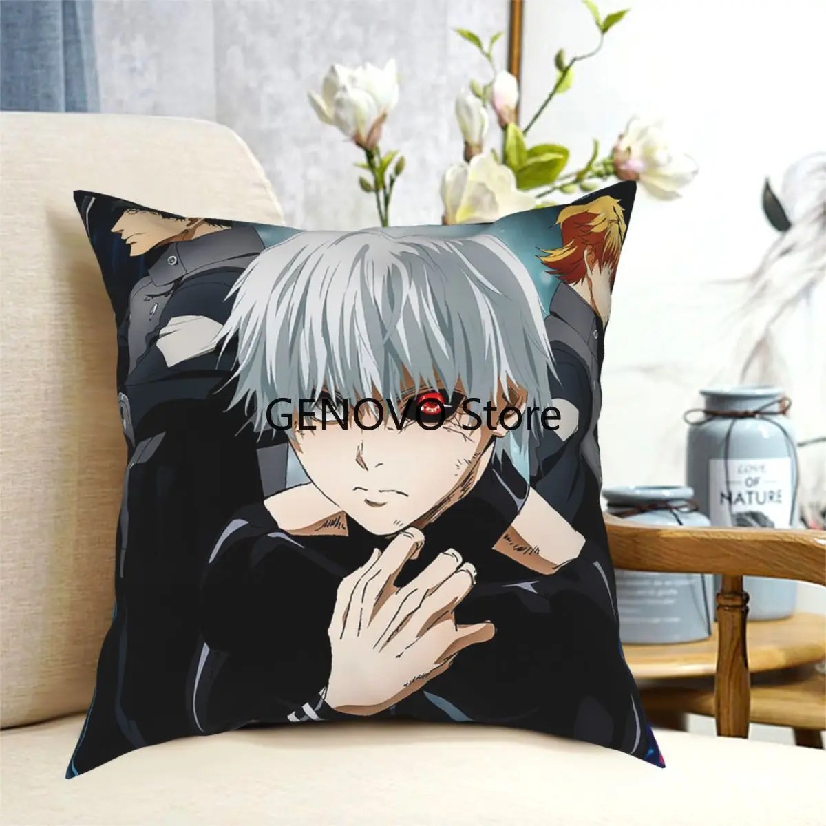 Anime Tokyo Ghoul Japanese Manga Throw Pillow Cover Cushions for Sofa Casual Cushion Covers
Anime Tokyo Ghoul Japanese Manga Throw Pillow Cover Cushions for Sofa Casual Cushion Covers
