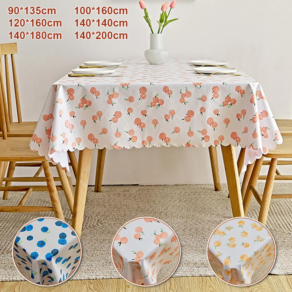 4 Colors Rectangle Tablecloth Idyllic Style Waterproof Oil-proof Table Cover for Indoor Outdoor Dining Room Kitchen
4 Colors Rectangle Tablecloth Idyllic Style Waterproof Oil-proof Table Cover for Indoor Outdoor Dining Room Kitchen