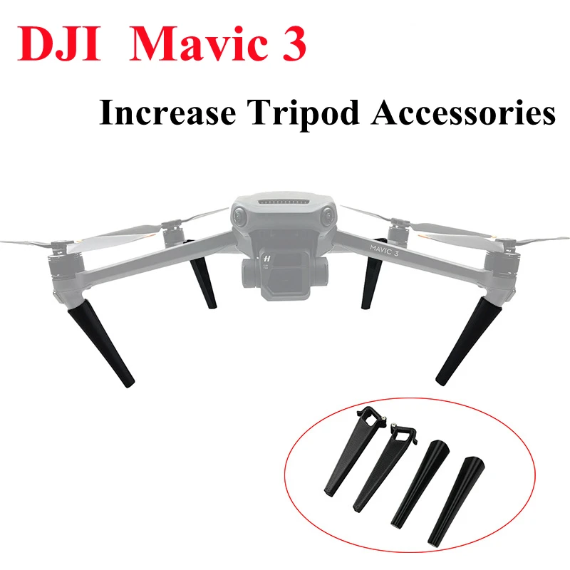 for DJI Mavic 3 Increase Tripod Landing Gear Protector Fuselage Landing Gear Bracket for Mavic 3/Cine Increase Tripod Accessory
for DJI Mavic 3 Increase Tripod Landing Gear Protector Fuselage Landing Gear Bracket for Mavic 3/Cine Increase Tripod Accessory