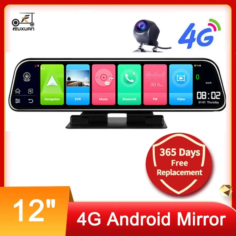 2GB+32GB ADAS Wifi Car DVR Camera Android 8.1 Stream RearView Mirror 12'' 1080P Drive Video Auto Recorder Registrator Dash cam
2GB+32GB ADAS Wifi Car DVR Camera Android 8.1 Stream RearView Mirror 12'' 1080P Drive Video Auto Recorder Registrator Dash cam