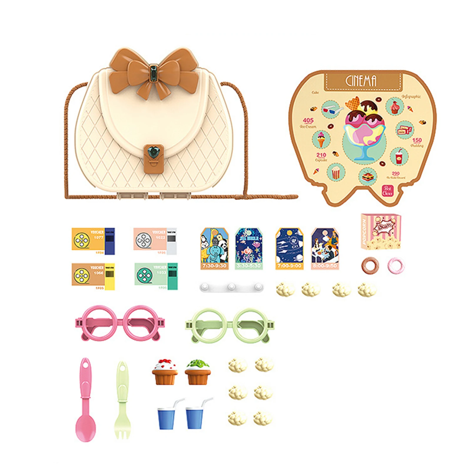 Play House Toy Children's Simulation Backpack Combination Kitchen Tableware Makeup Set Medical Kit Film Themed Girl Gifts
Play House Toy Children's Simulation Backpack Combination Kitchen Tableware Makeup Set Medical Kit Film Themed Girl Gifts