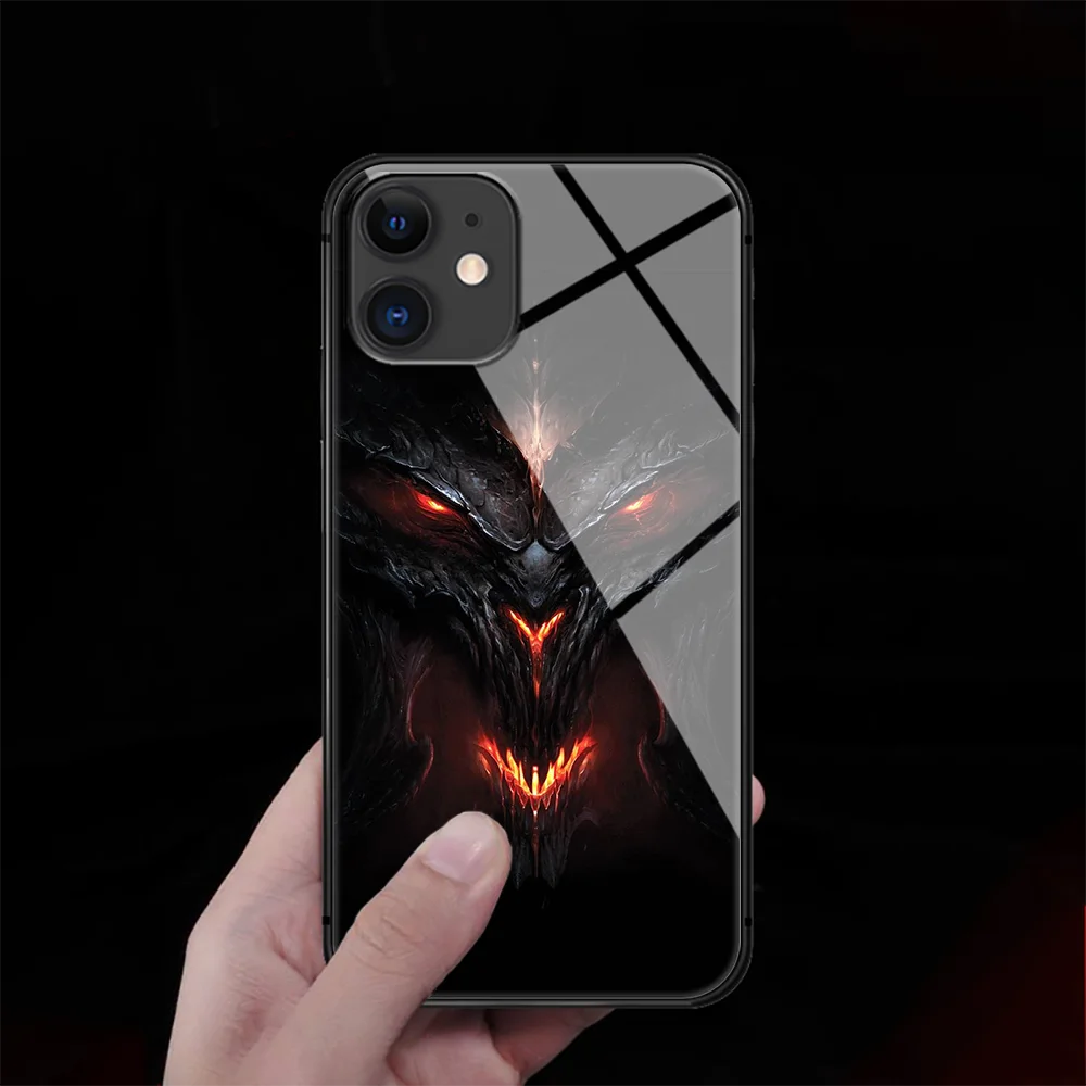 Wow Game Tempered Glass Phone Case Cover For IPhone 5 6 7 8 11 12 S Plus Xr X Xs Pro Max Mini Se 2020 Black Bumper Funda Shell 
Wow Game Tempered Glass Phone Case Cover For IPhone 5 6 7 8 11 12 S Plus Xr X Xs Pro Max Mini Se 2020 Black Bumper Funda Shell