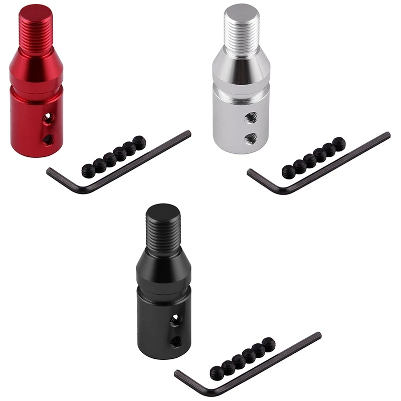 Universal Aluminum Shift Knob Adapter For Non Threaded Shifters 12X1.25Mm,Car Accessories
Universal Aluminum Shift Knob Adapter For Non Threaded Shifters 12X1.25Mm,Car Accessories