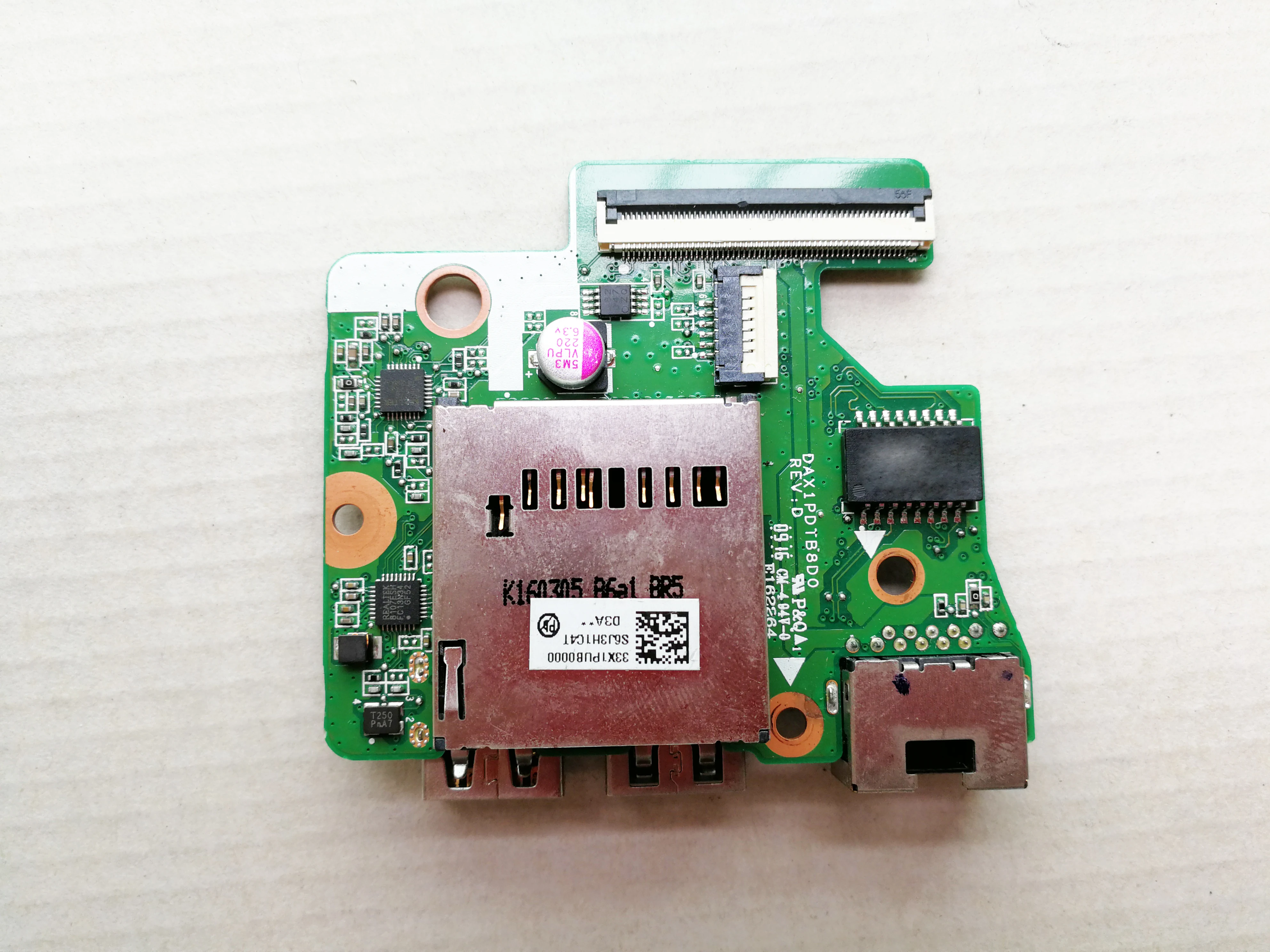 original for HP ENVY 15-AK 15-AK085SA 15-AK005NP DAX1PDTB8D0 USB Board Network Interface Board
original for HP ENVY 15-AK 15-AK085SA 15-AK005NP DAX1PDTB8D0 USB Board Network Interface Board