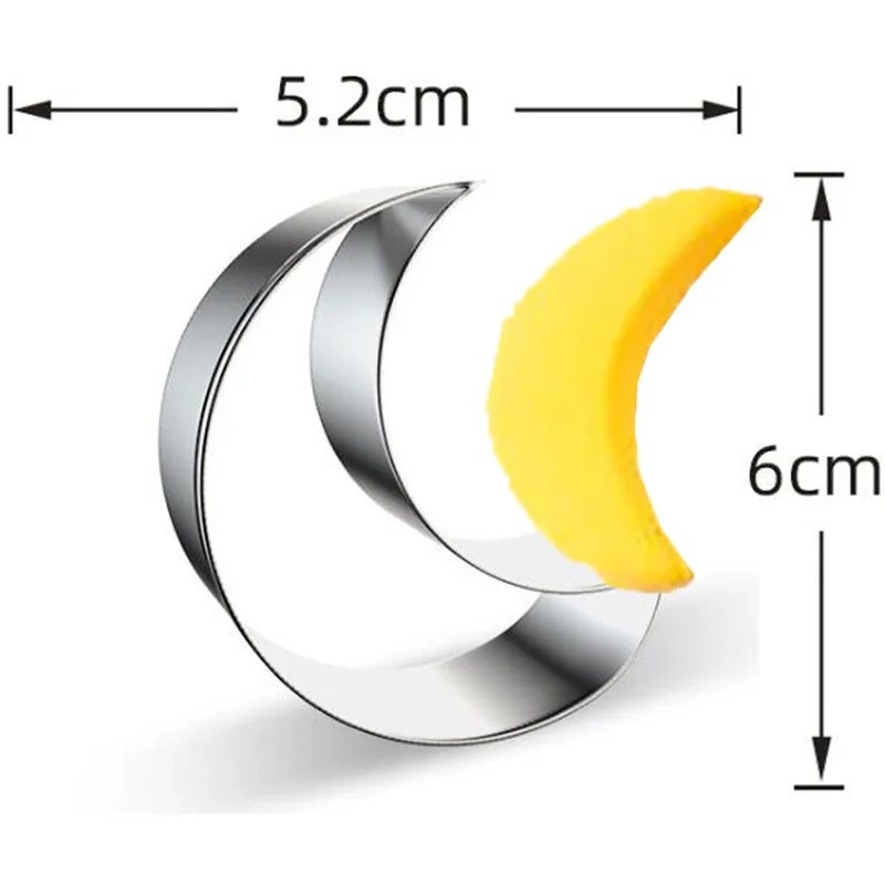 Формочка для печенья "Кривая Луна" Reposteria
Формочка для печенья "Кривая Луна" Reposteria