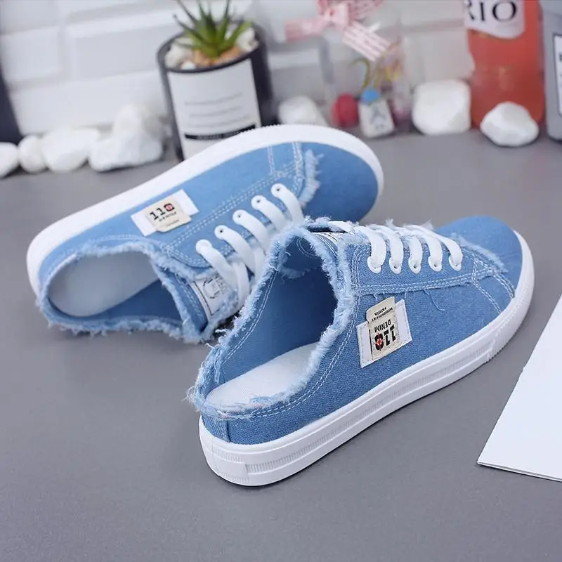 5 pcs Canvas White Shoes Children 2020 New Style Spring Shoes Flat Students Slipper Lazy a Pedal Korean Style Versatile ykj-yx
5 pcs Canvas White Shoes Children 2020 New Style Spring Shoes Flat Students Slipper Lazy a Pedal Korean Style Versatile ykj-yx